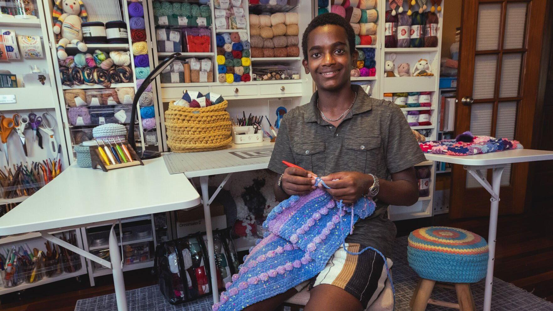 Work of La Crosse youth crochet prodigy to be featured in Smithsonian American Art Museum